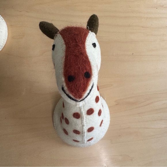 Mud Pie Animal Wall Art / Mount Trio - Zebra, Elephant, & Giraffe - Sold as set - Picture 5 of 13